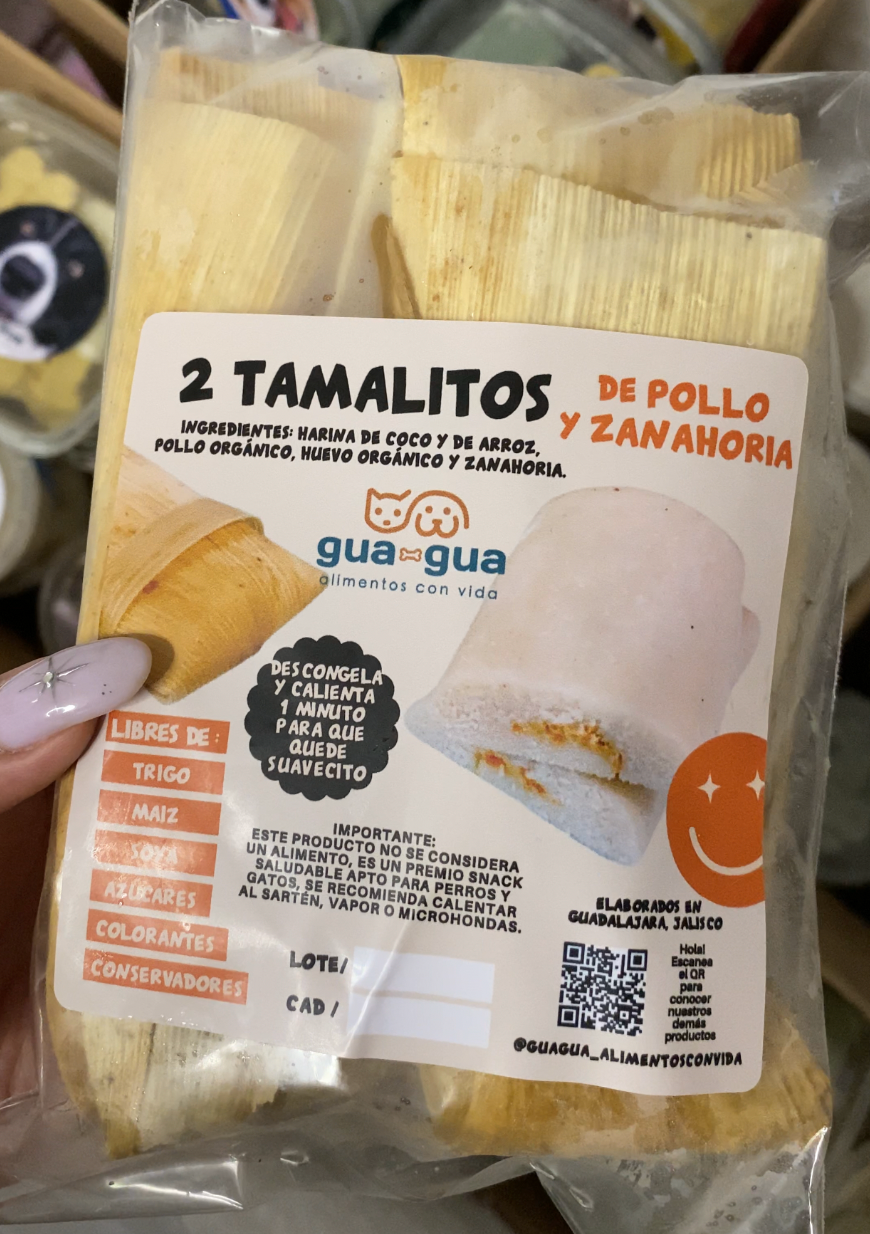 Tamales SIN MAIZ 2 PZ