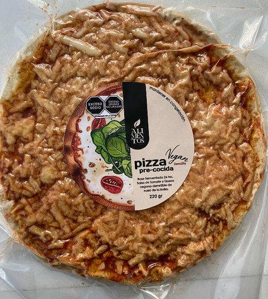 Pizza Vegana Sencilla