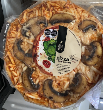 Pizza Vegana Hongos